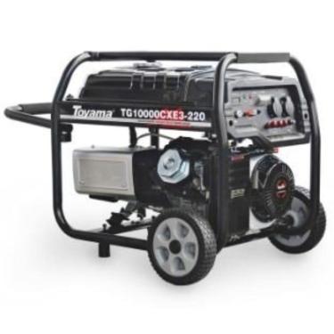 Imagem de Gerador de Energia a Gasolina - 16 HP - Trifásico - TG10000CXE3 - Toyama
