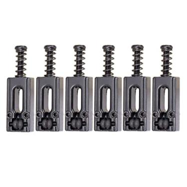 Imagem de KESOTO 6 peças de sela de guitarra elétrica para guitarras, preto