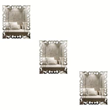 Imagem de Kit 3 Espelhos Decorativos Venezianos  Pegui 32X23 3802