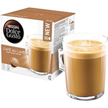 Imagem de Cápsula Dolce Gusto Nescafé Com 10 Unidades De 10G Café Ao Leite
