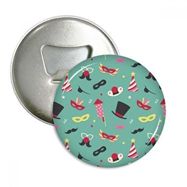 Imagem de Bowknot Brasil Carnaval Elemento Abridor de Garrafas Imã Emblema Multifuncional