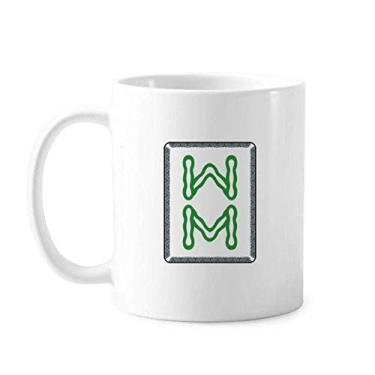 Imagem de Caneca Mahjong Bamboo Bar 8 Azulejos Padrão Cerâmica Café Porcelana Utensílios de Mesa