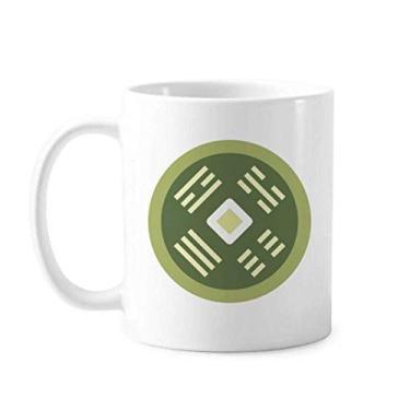 Imagem de Caneca com estampa de porcelana de café de cerâmica caneca de café de cobre