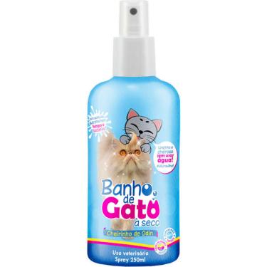 Imagem de Banho de Gato a Seco CatMyPet Spray Cheirinho de Odin - 250 mL