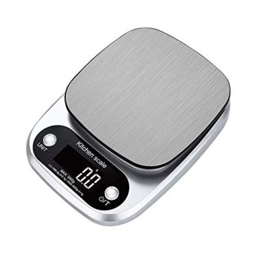 Imagem de balanças de cozinha eletrônicas balanças digitais usb de carregamento em casa cozinha inteligente de cozimento de alta precisão disse à prova d'água contando comercial 1g / 0,1