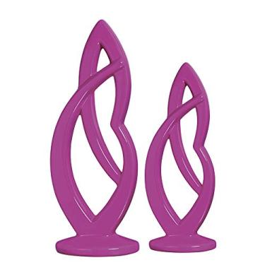 Imagem de Duo Escultura Kiss G E P Ceramicas Pegorin Orquidea