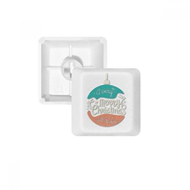 Imagem de Kit de atualização de teclado mecânico PBT com ilustração abstrata Guirlanda colorida de Natal