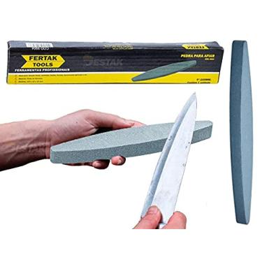 Imagem de PEDRA P/AFIAR 8" TIPO CANOA 9904 / 3UN / FERTAK