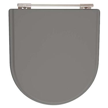 Imagem de Assento Sanitario Calypso Cinza Ambar para vaso Incepa