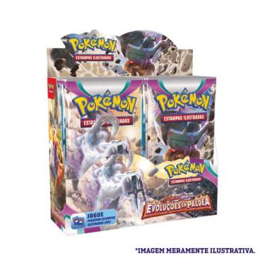 Pokémon - Box Coleção Paldea Fuecoco - 32528 - Copag - Real Brinquedos