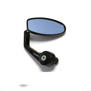 Imagem de Espelhos para motocicleta retrovisores, maçaneta, espelhos laterais retrovisores, adequados para BMW DUcati Aprilia Victory