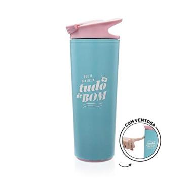 Imagem de Copo Com Ventosa Antiqueda Que O Dia Seja Tudo De Bom