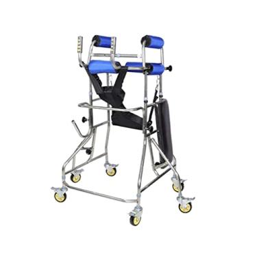 Imagem de Caminhante dobrável leve com suporte de bengala, altura ajustável, ajuda médica de mobilidade para idosos (a) hopeful