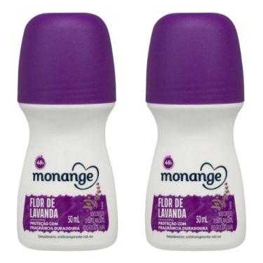 Imagem de Desodorante Roll-on Monange 50ml Flor Lavanda-kit C/2un Desodorante roll-on monange 50ml flor lavanda-kit c/2un