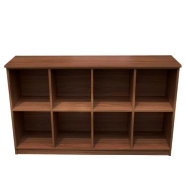 Imagem de Serena Estantes Estante Organizadora Para Discos de Vinil Lps Cin-001 (Nogueira Caiena) 3 Prateleiras