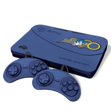 Imagem de Video Game Tectoy Master System Evolution Azul c/ 2 Controle MS-132 - Azul