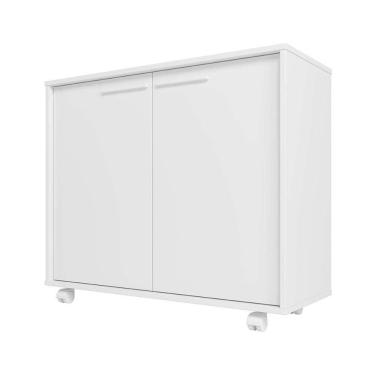 Imagem de cômoda infantil alegria 2 pt branca