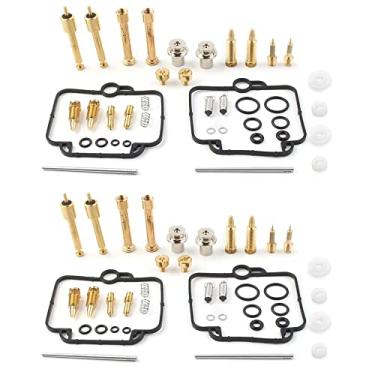 Imagem de Kit de reparo de carburador de motocicleta para Suzuki GS500E DR350 DR250S/SE GSX1100 BST33 BMW F650 peças de jatos de junta de agulha flutuante (cor: 2 conjuntos)