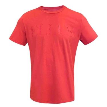 Imagem de Camiseta Ellus Cotton Fine Foil Classic Vermelho-Masculino