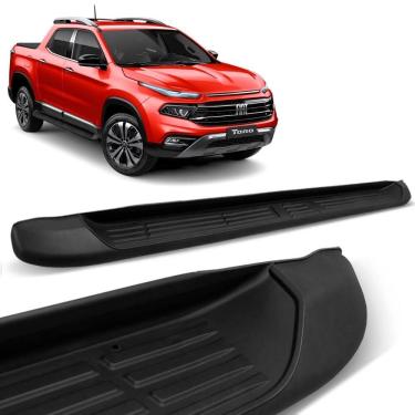 Imagem de Estribo Lateral Fiat Toro 2016 a 2023 Injetado Original Bepo