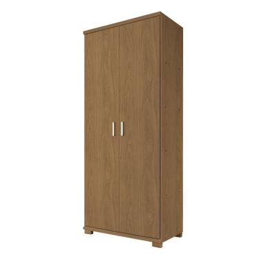 Imagem de Armário Multiuso 2 Portas 4 Prateleiras New F08 Freijó