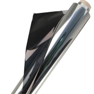 Imagem de Película Prata Fumê Para Vidros Residenciais, 50cm x 5 Metros