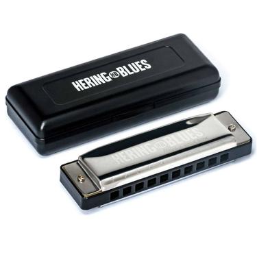 Imagem de Gaita Hering Diatônica Hering Blues C Dó 2020c Com Case