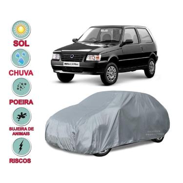 Imagem de Capa cobrir carro fiat uno impermeável proteção bezzter