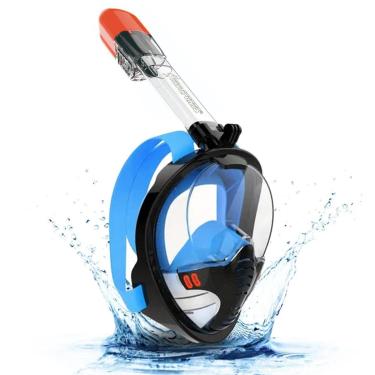 Imagem de Mascara Subaquática de de Mergulho Gold Sports Full Face R4 Com Snorkel-Unissex