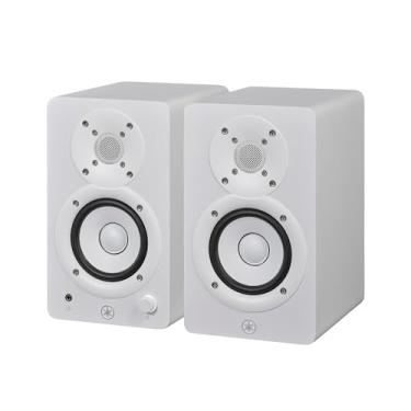 Imagem de Par de Monitores de Referência Ativo de 2 Vias HS 3WH Branco Yamaha