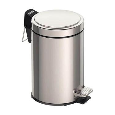Imagem de Lixeira Inox Com Pedal 5L Tramontina
