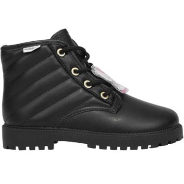 Imagem de Bota Coturno Infantil Menina Molekinha 2126.522 Preto