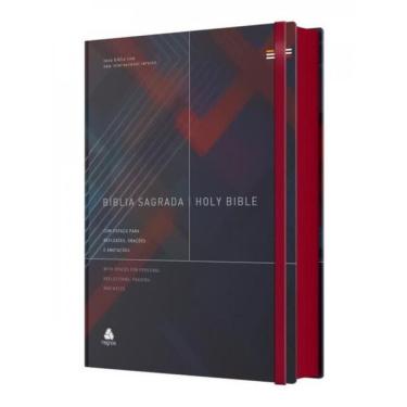 Imagem de Bíblia Sagrada Holy Biblie - Bilíngue - Português E Inglês - Union