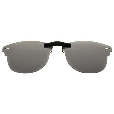 Imagem de COODY Óculos de sol polarizados CLIP-ON para Ray-Ban RB5154 49 x 21 51 x 21 tamanho multicolorido opção, Prata, 49x21