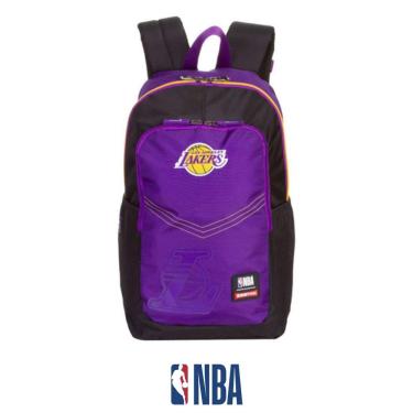 Imagem de Mochila Costas Duplo Compartimento Lakers NBA Legends