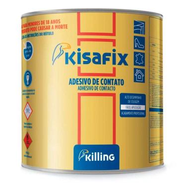Imagem de Cola Adesivo De Contato Kisafix 200g Extra Killing