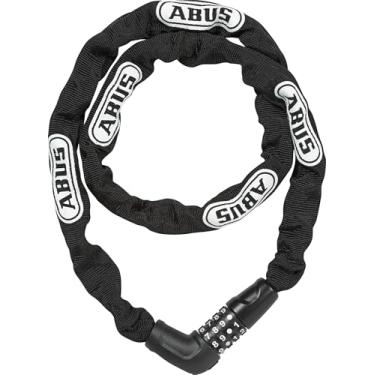 Imagem de ABUS Cadeado de corrente de aço, preto, 75 cm/5 mm