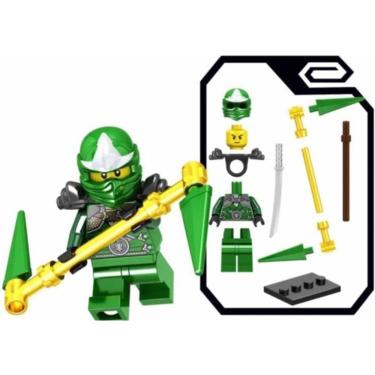 Imagem de Boneco Blocos De Montar Lloyd Batalha Ninja Go Ninjago