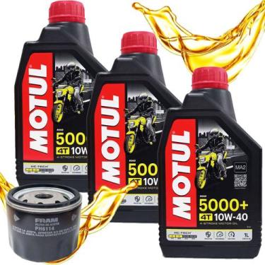 Imagem de Troca de Óleo Bmw F700 / F750 / F800 Gs Motul 10w40 + Filtro - MOTUL /