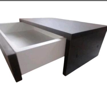 Imagem de Suporte para monitor e notebook com gaveta /Organizador de mesa para e