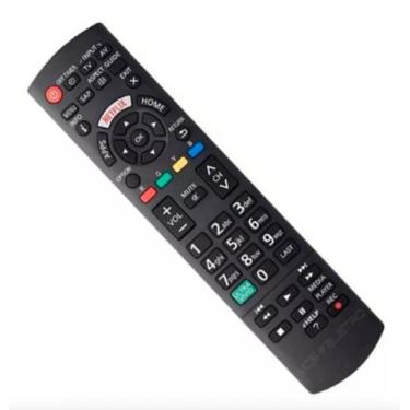 Imagem de Controle Remoto Tv Panasonic Smart Led Vieira Botão Net Flix - lelong