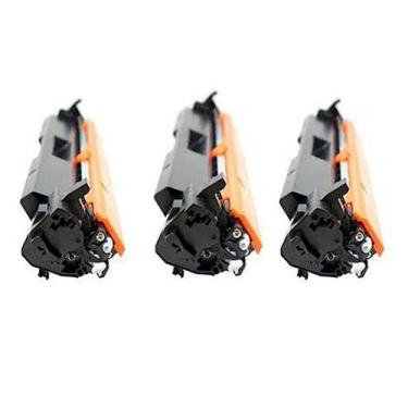 Imagem de Kit Com 3 Cartucho de Toner CF218A 18A Com Chip Para impressora M104W 