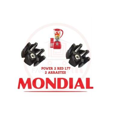 Imagem de Arraste Acoplamento do Copo 2 Unidades Liquidificador Mondial Power Re