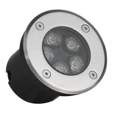 Imagem de Spot Led Balizador Chão Piso 5w Embutir Branco Frio 6000k - Roya