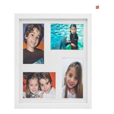 Imagem de Mural De Fotos 10X15 Lembranças Da Sua Familia Linda Branco - Geral