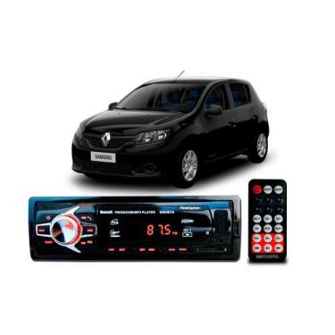 Imagem de Aparelho Som Mp3 Renault Sandero Bluetooth Pendrive Rádio - OESTESOM