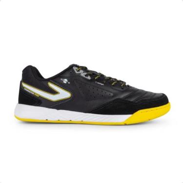 Imagem de Chuteira Indoor Masculina Topper Dominator Pro Preta, Preto, Branco, A