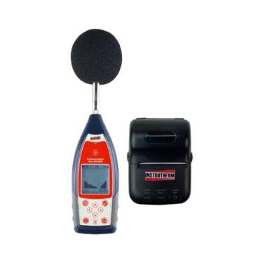 Imagem de Sonômetro Digital Pressão Sonora Microfone Filtro Banda 1/1 Dec-6000 P
