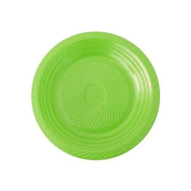 Imagem de Prato 15cm Verde Claro C/10 Forfest