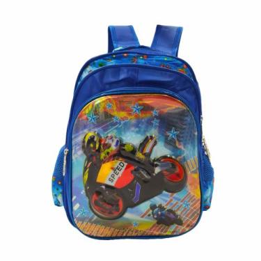 Imagem de Mochila Escolar Infantil Feminina Masculina 3D WL-C143 - Bqueen, 8